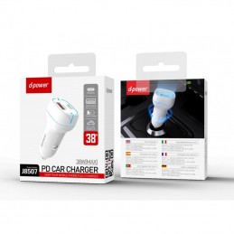 Adaptateur voiture USB +...